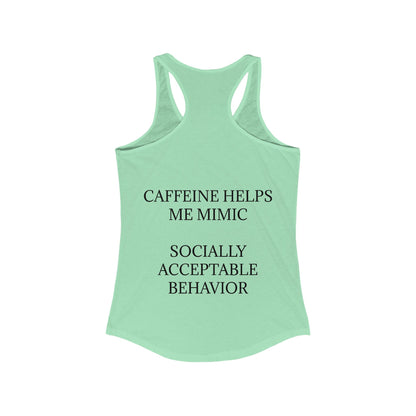 Socially Acceptable Women's Racerback Tank