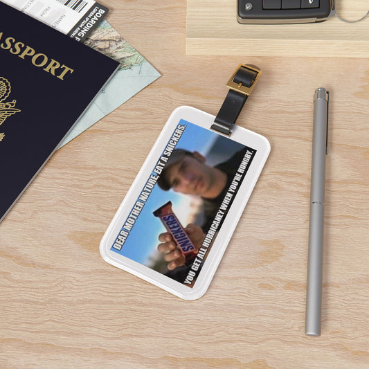 Hurricaney Leather Strap Luggage Tag