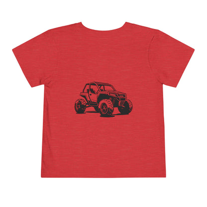 Off The Beaten Path Side By Side Toddler Unisex Short Sleeve Crewneck Tee