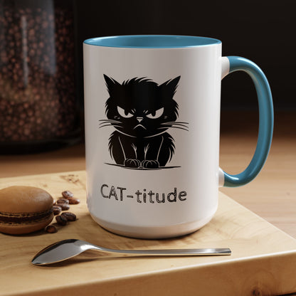 CAT-titude 2-Tone Coffee Mug