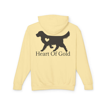 Heart Of Gold Unisex Lightweight Hoodie