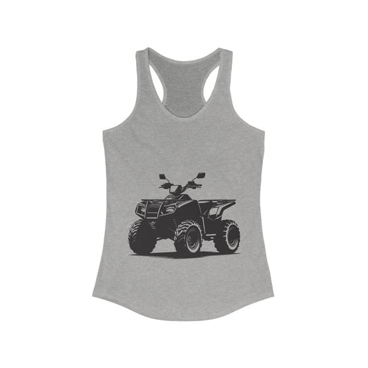 Off The Beaten Path Quad Women's Racerback Tank