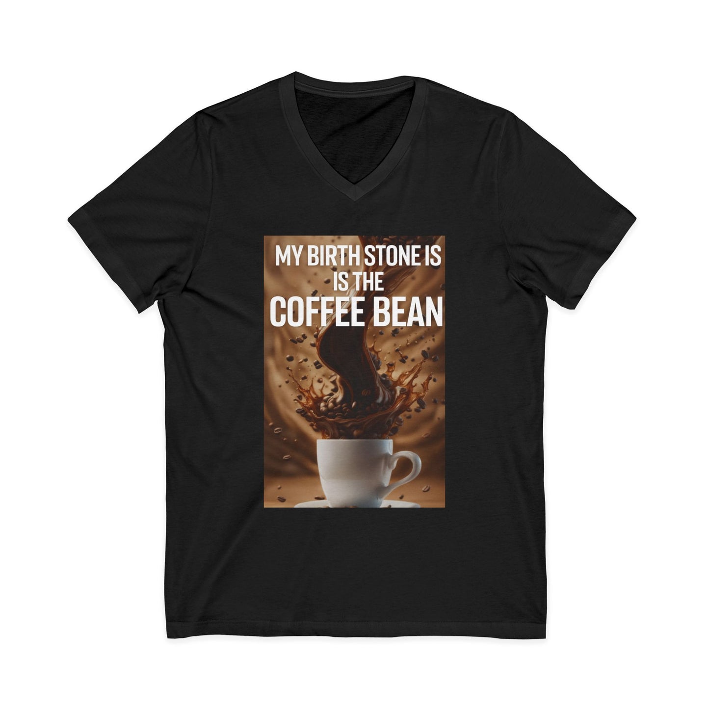 Birth Stone Unisex Short Sleeve V-Neck Tee