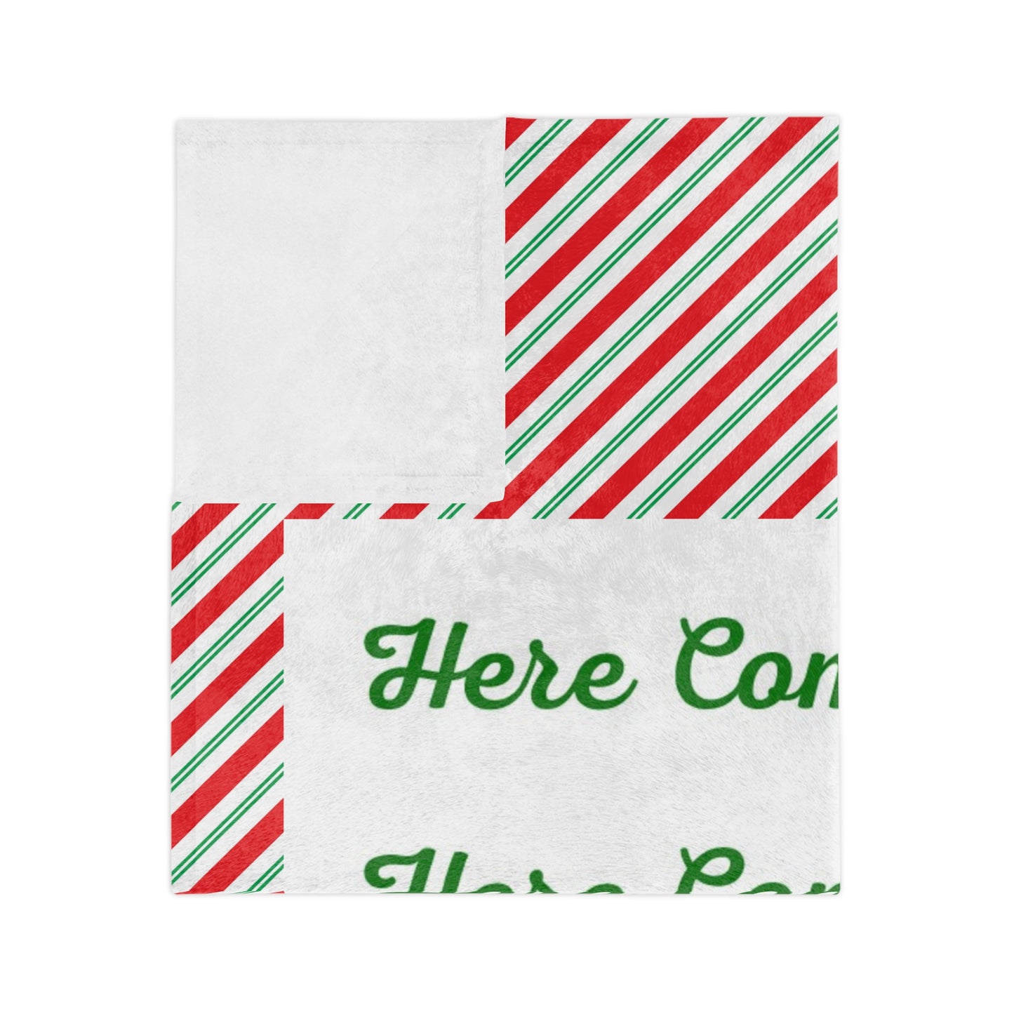 Here Comes Amazon Velveteen Microfiber Blanket