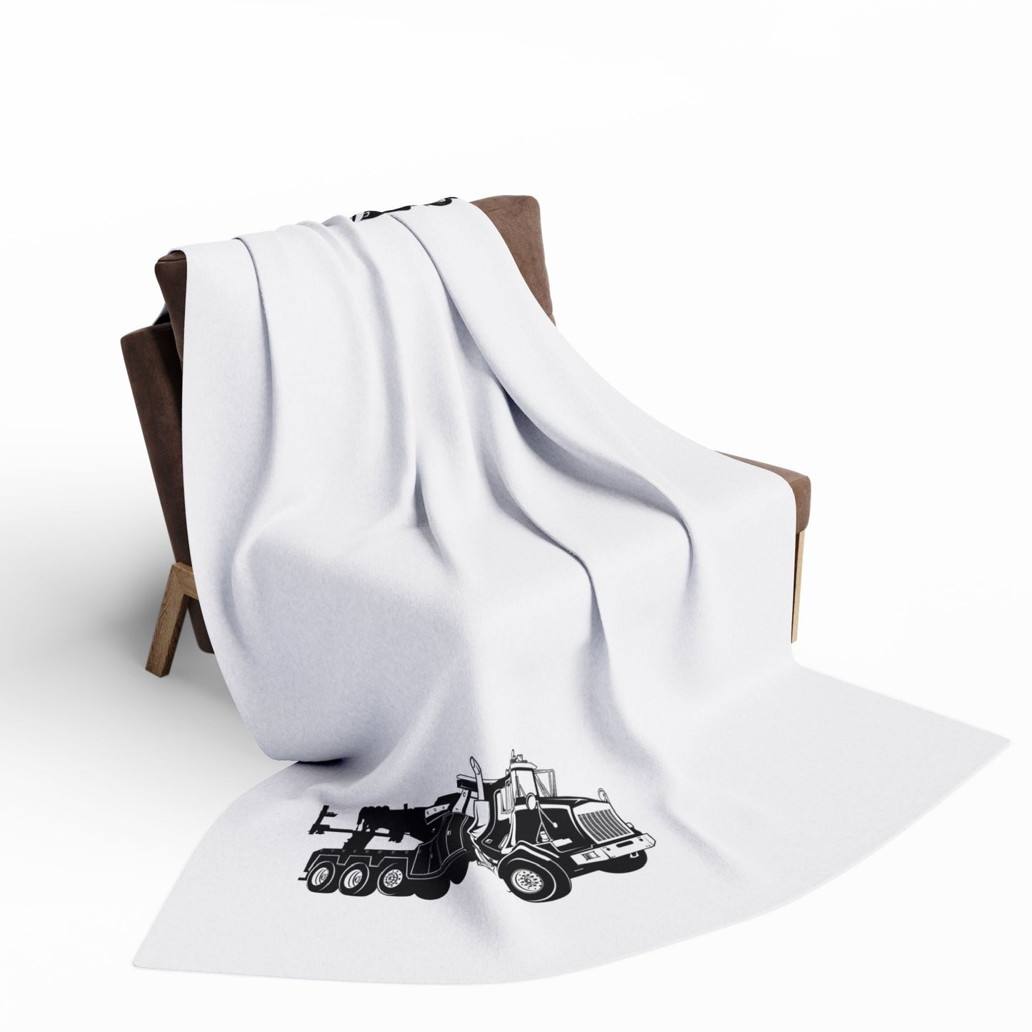 Heavy Tow Truck Arctic Fleece Blanket