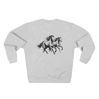 Horsin' Around Unisex Crewneck Sweatshirt
