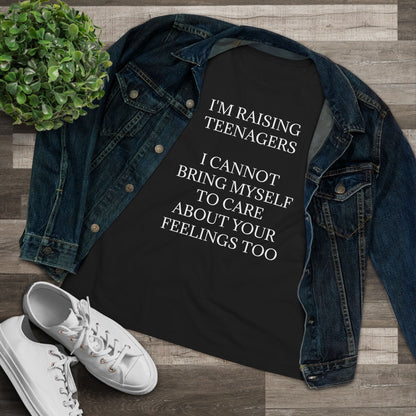 Raising Teenagers Women's Short Sleeve Crewneck Tee
