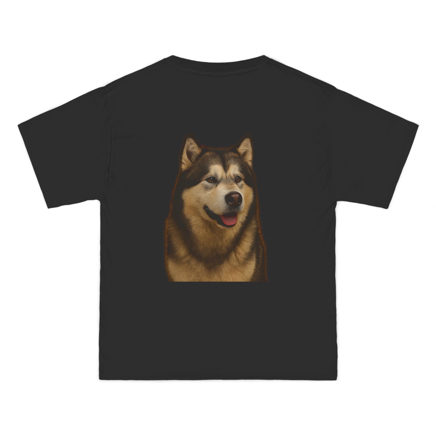 Malamute Head Men's Short-Sleeve Crewneck Tee
