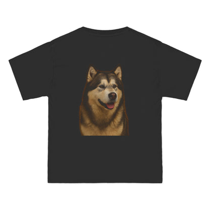 Malamute Head Men's Short-Sleeve Crewneck Tee