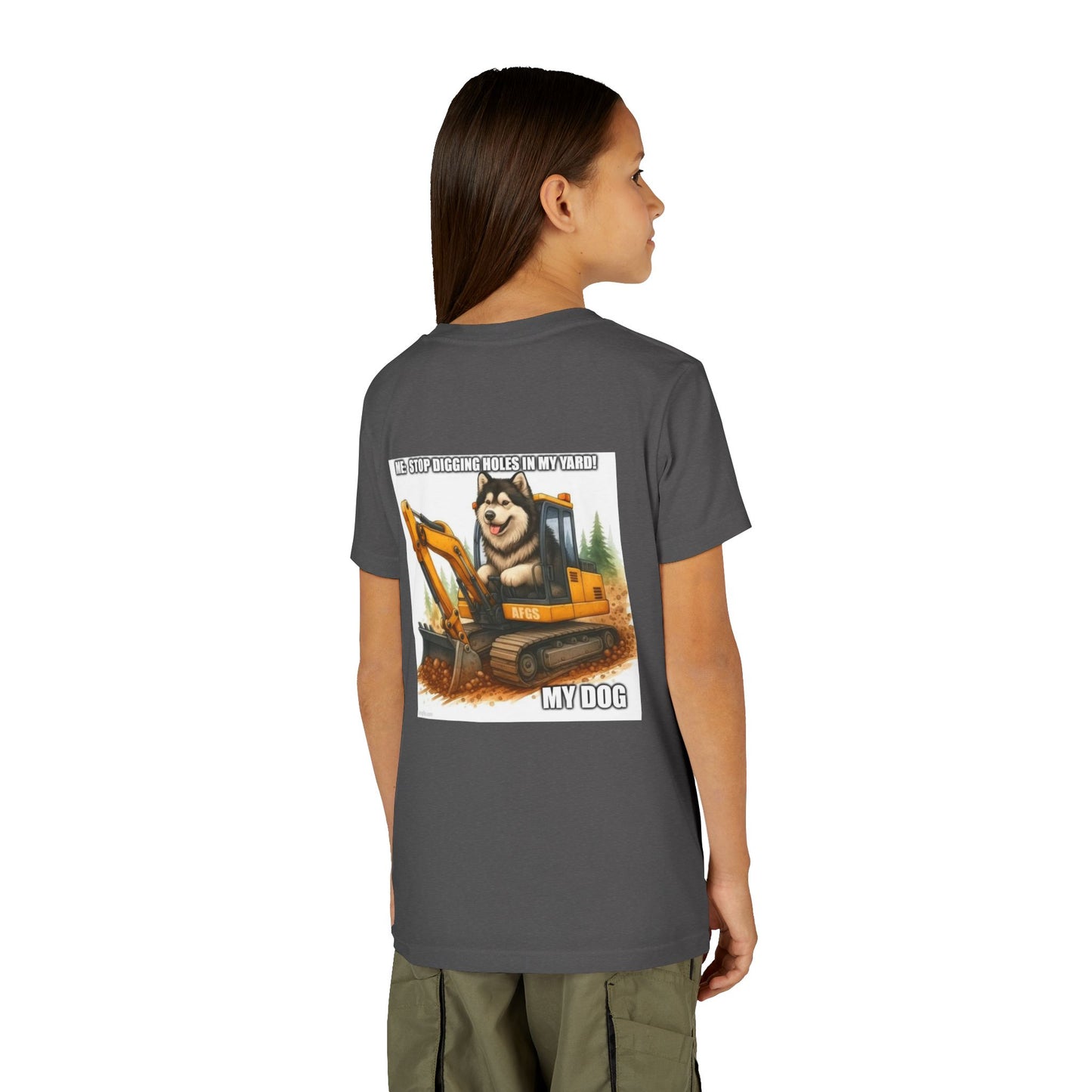 Digmaster Youth Unisex Short Sleeve Crewneck Tee