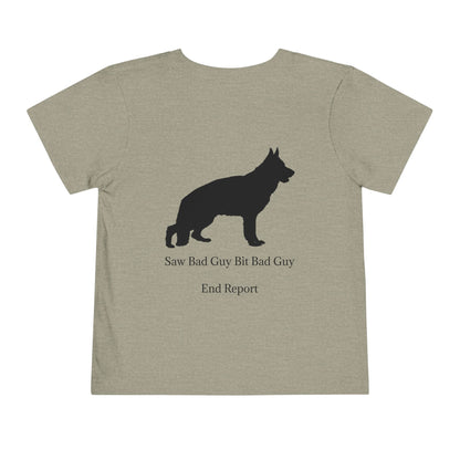 Bad Guy Toddler Unisex Short Sleeve Crewneck Tee