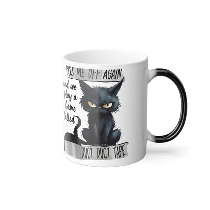 Duct, Duct, Tape Color Changing Mug