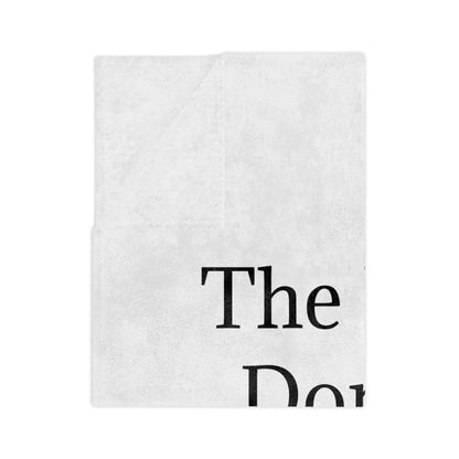 Drinks Stronger Velveteen Microfiber Blanket