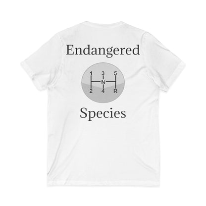 Endangered Species Unisex Short Sleeve V-Neck Tee