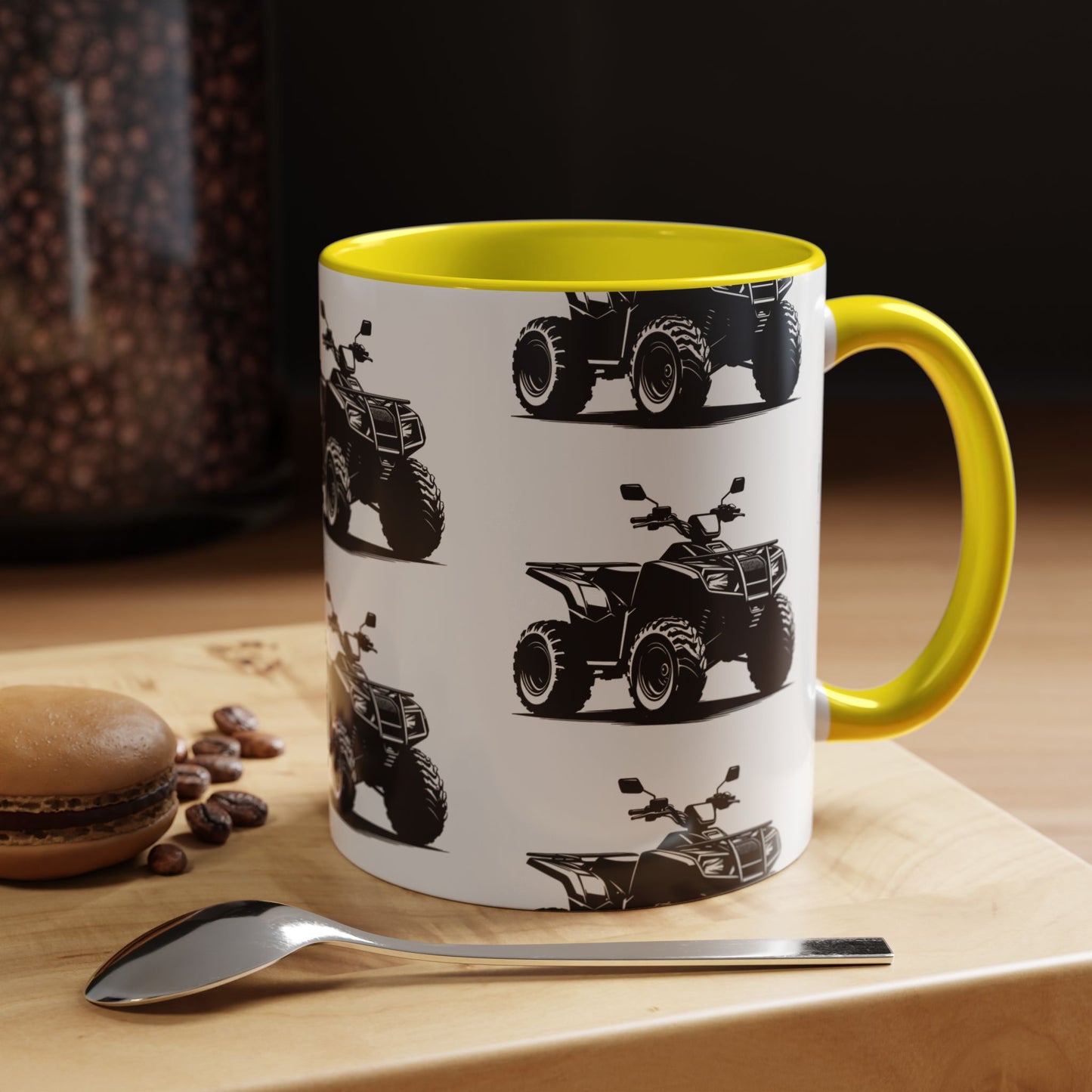 Off The Beaten Path Quad 2-Tone Coffee Mug