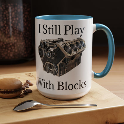 Play With Blocks 2-Tone Coffee Mug