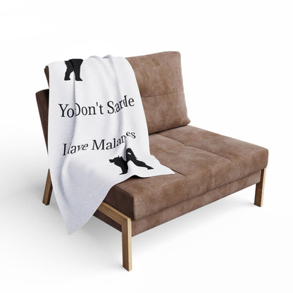 You Don't Scare Me Arctic Fleece Blanket