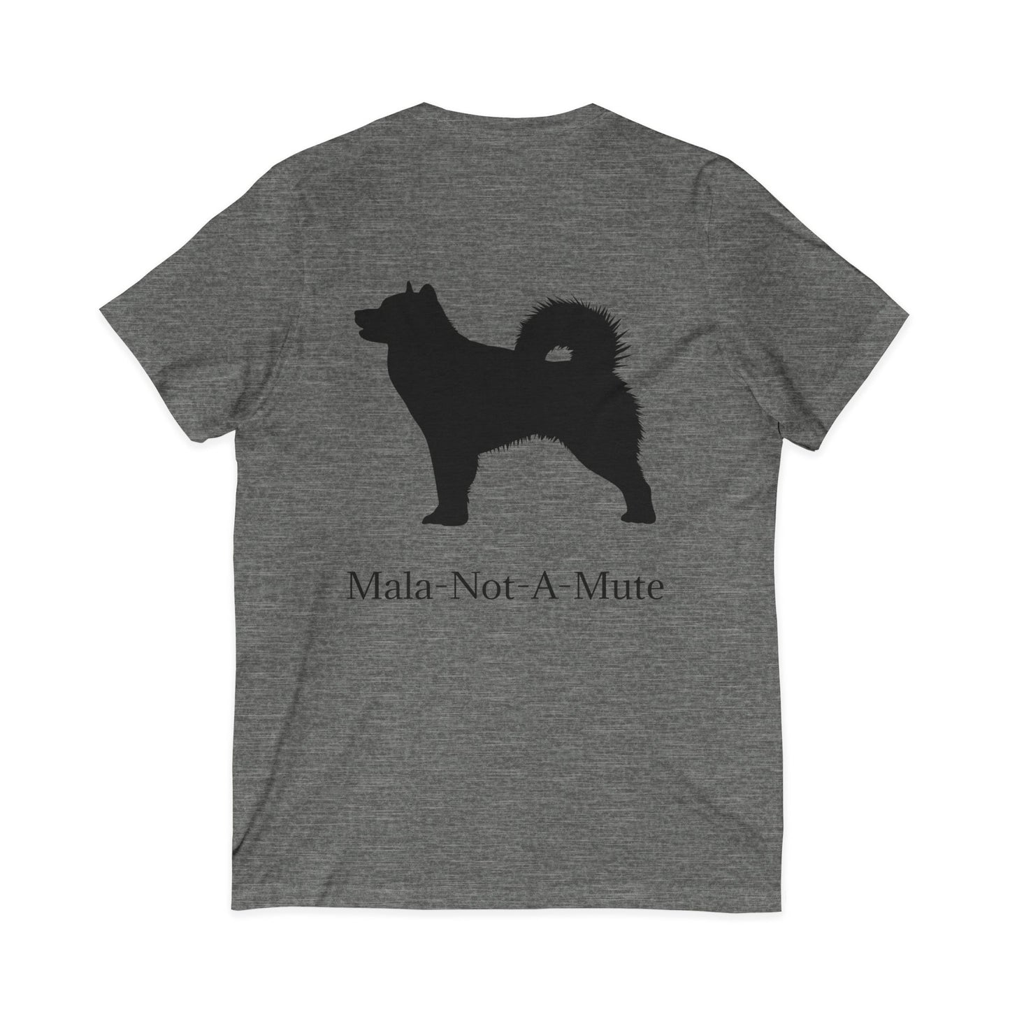 Mala-Not-A-Mute Unisex Short Sleeve V-Neck Tee