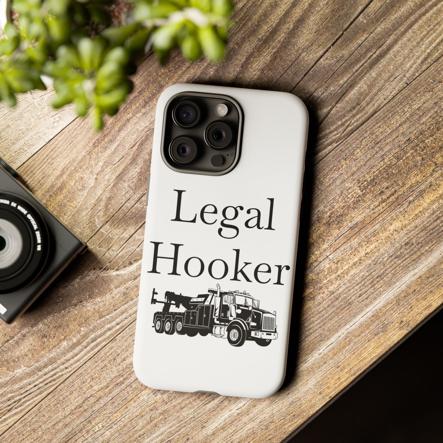 Legal H**ker Heavy Tow Truck iPhone Case