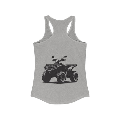Off The Beaten Path Quad Women's Racerback Tank