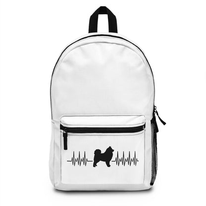 My Heart Beats For Samoyeds Backpack