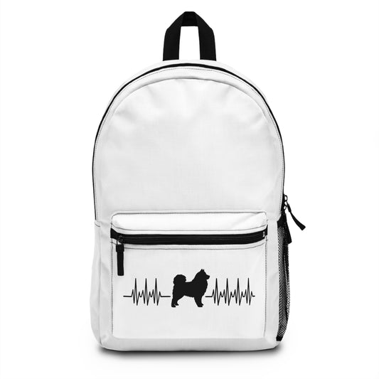 My Heart Beats For Samoyeds Backpack