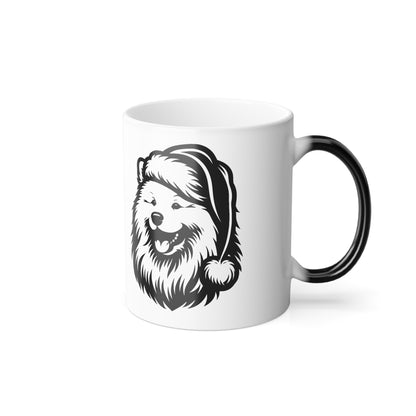 Santa Paws Samoyed Color Changing Mug