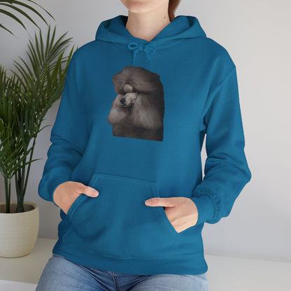 Poodle Head Unisex Hoodie