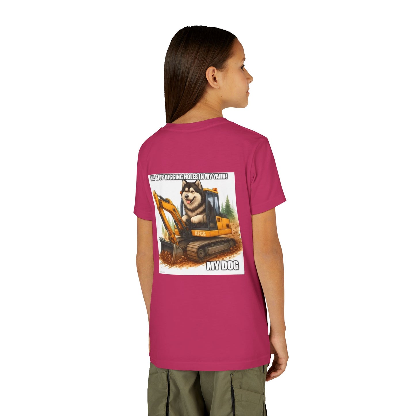Digmaster Youth Unisex Short Sleeve Crewneck Tee