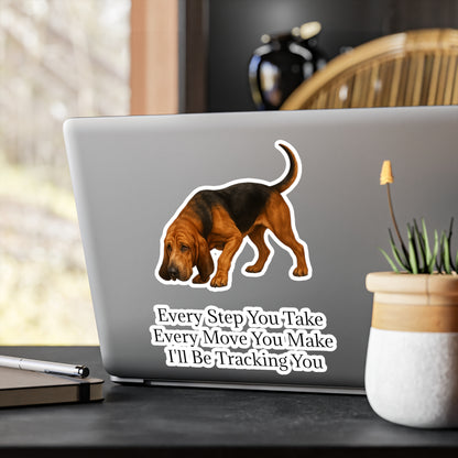 Tracking You Vinyl Decal