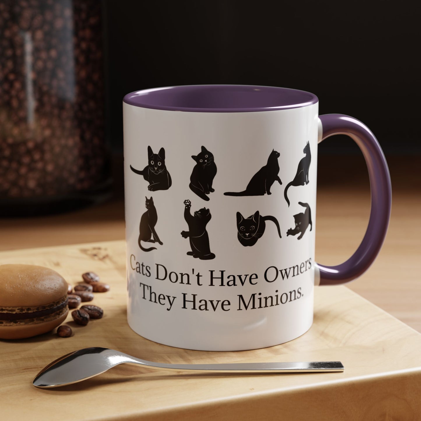 Cat Minions 2-Tone Coffee Mug