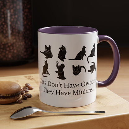 Cat Minions 2-Tone Coffee Mug