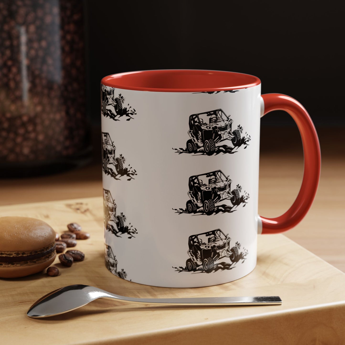 Slingin' Mud Side By Side 2-Tone Coffee Mug