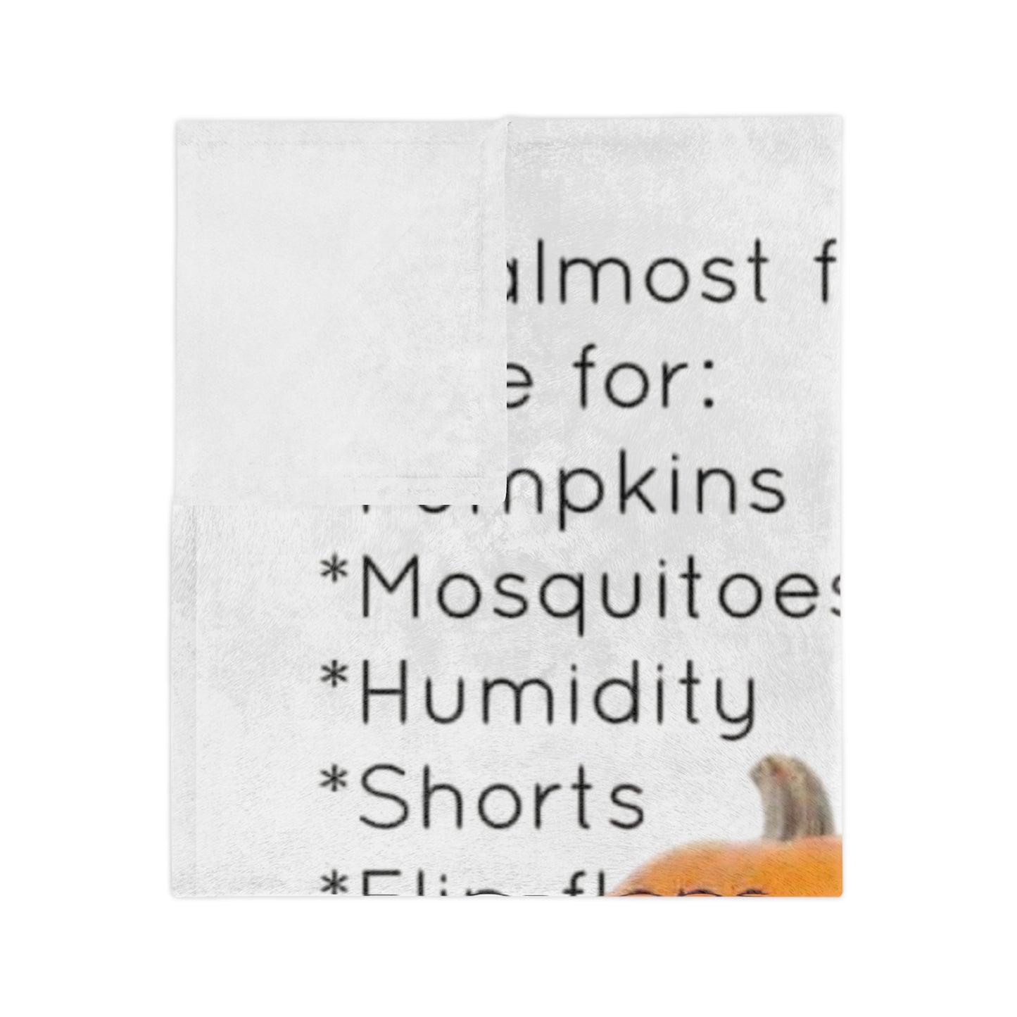 Fall In The South Velveteen Microfiber Blanket