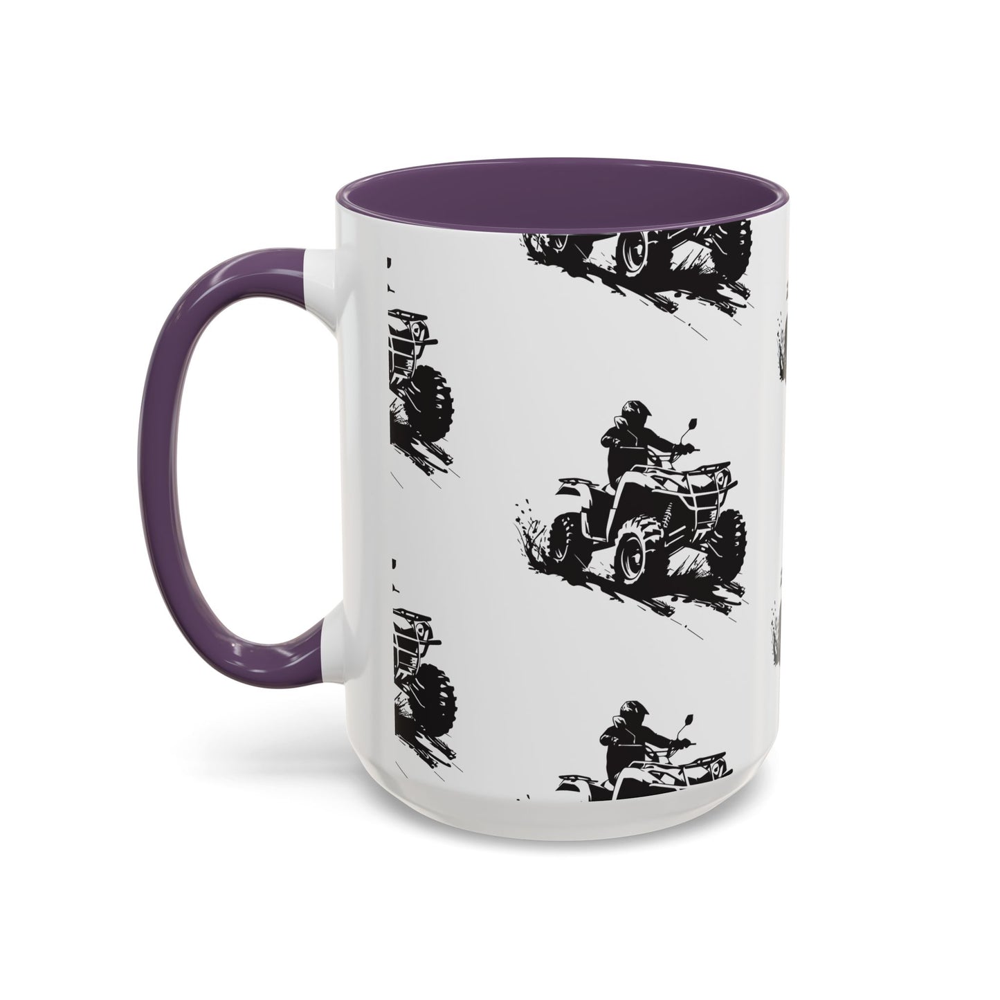 Slingin' Mud Quad 2-Tone Coffee Mug