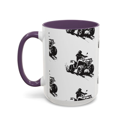 Slingin' Mud Quad 2-Tone Coffee Mug