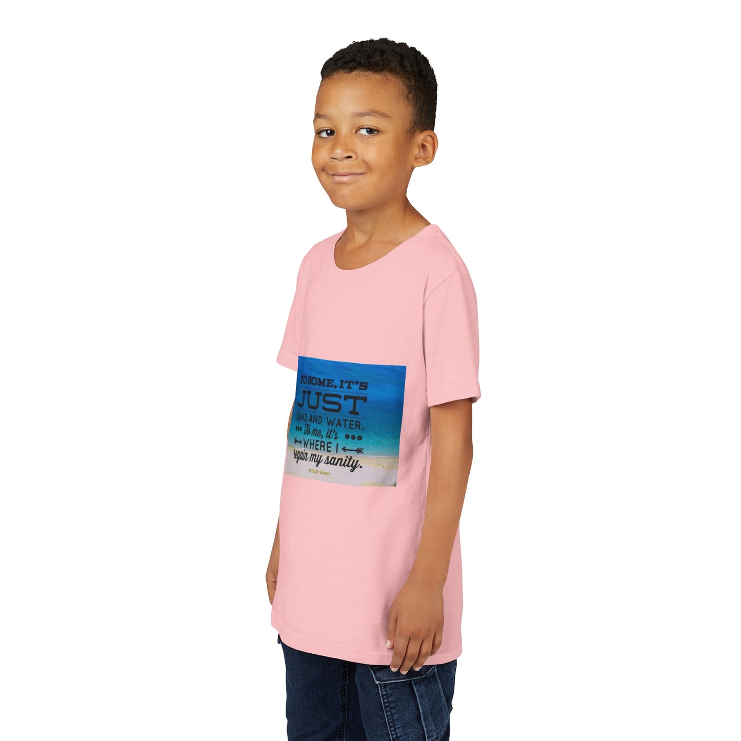 Dr. Beach Youth Unisex Short Sleeve Crewneck Tee