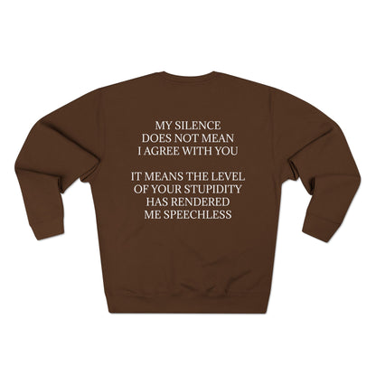 Speechless Unisex Crewneck Sweatshirt