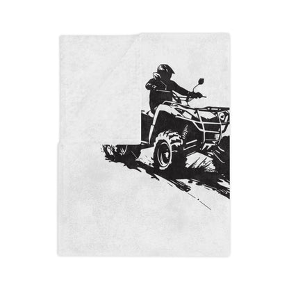 Slingin' Mud Quad Velveteen Microfiber Blanket