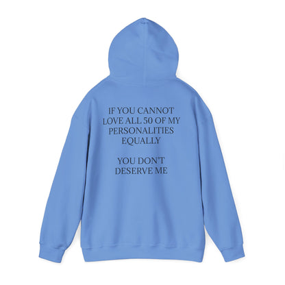 50 Personalities Unisex Hoodie