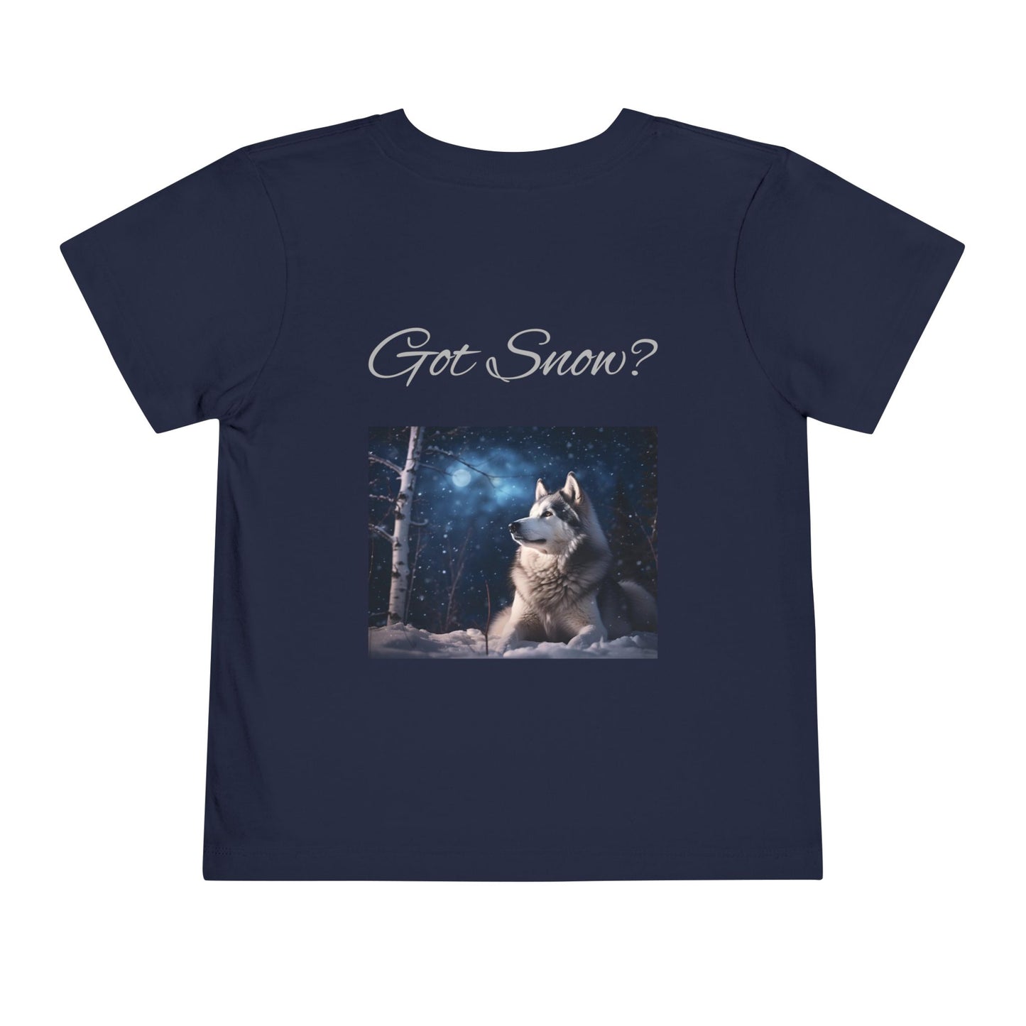 Got Snow? Toddler Unisex Short Sleeve Crewneck Tee