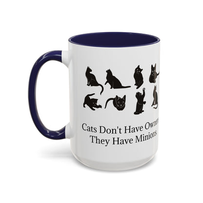 Cat Minions 2-Tone Coffee Mug