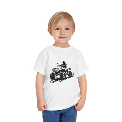 Slingin' Mud Quad Toddler Unisex Short Sleeve Crewneck Tee