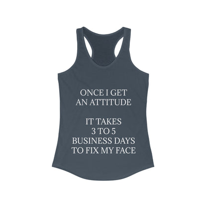 Fix My Face Women's Racerback Tank