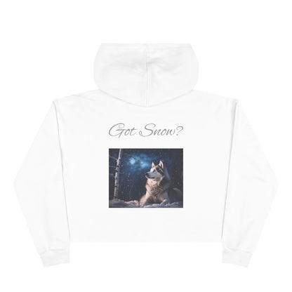 Got Snow? Women's Crop Hoodie