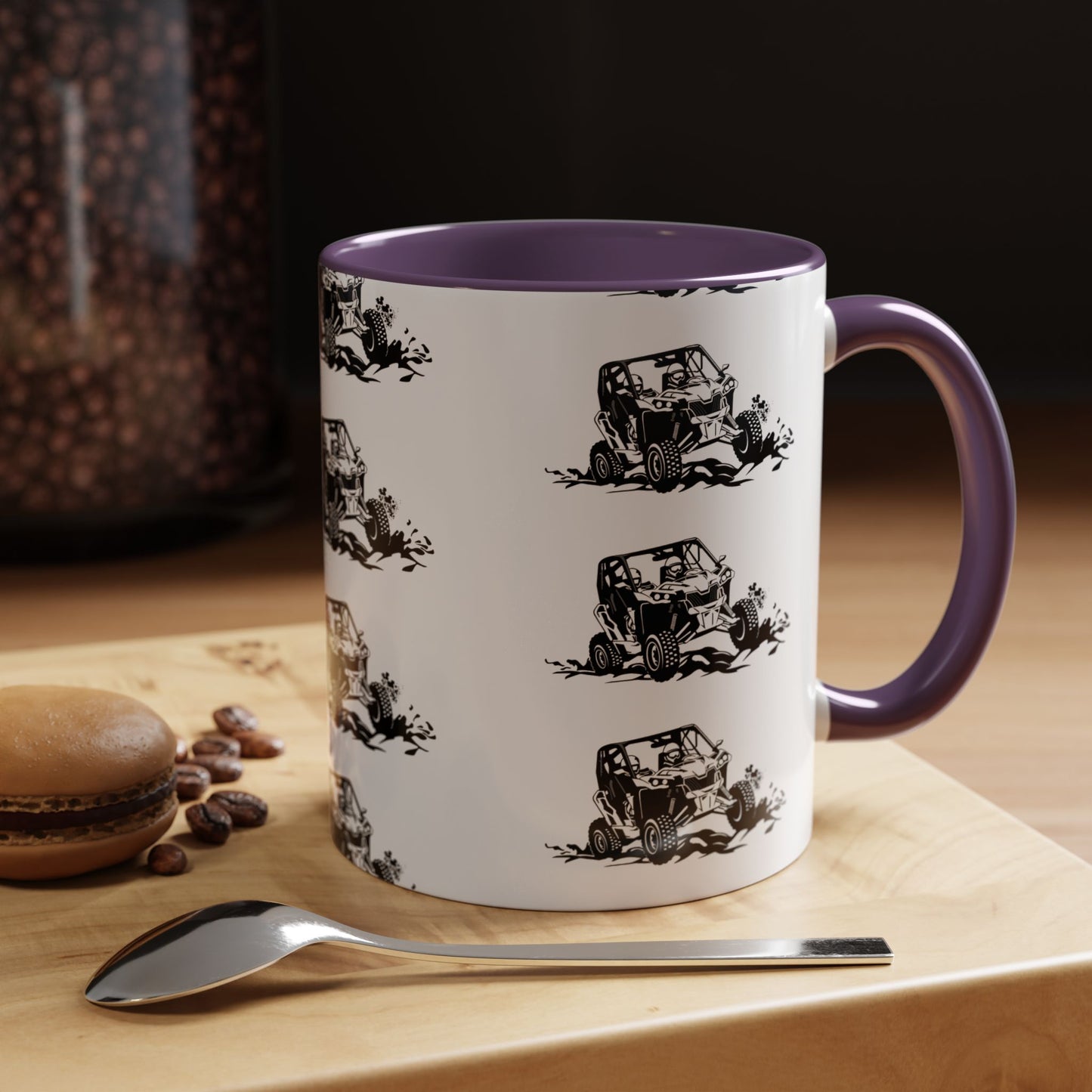 Slingin' Mud Side By Side 2-Tone Coffee Mug