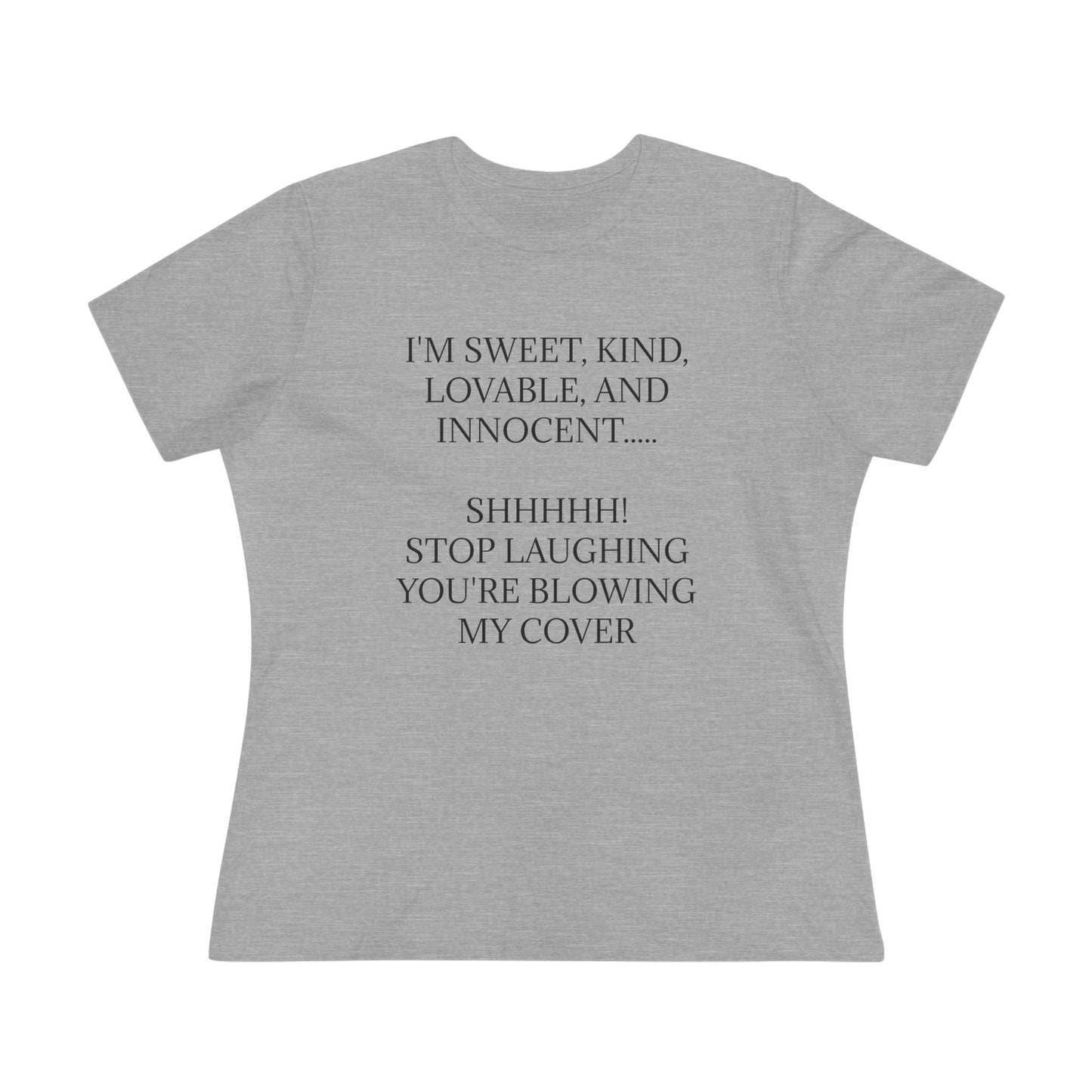 Blowing My Cover Women's Short Sleeve Crewneck Tee