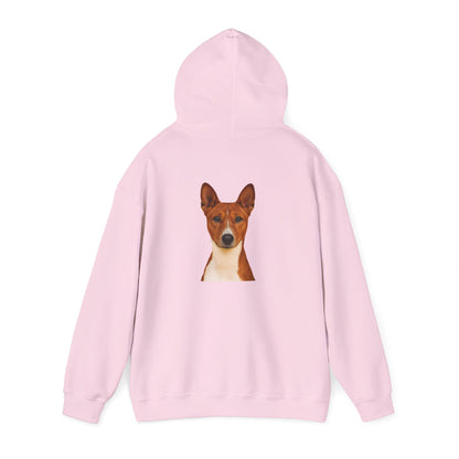 Basenji Head Unisex Hoodie