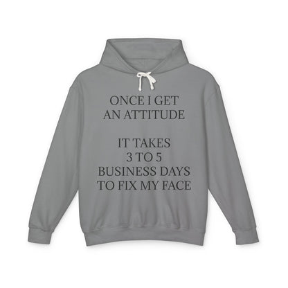 Fix My Face Unisex Lightweight Hoodie