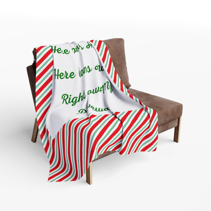 Here Comes Amazon Arctic Fleece Blanket